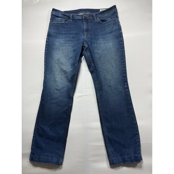 Buffalo David Bitton Men's Jackson-X Straight Stretch Blue Denim Jeans - 36x30 - Picture 1 of 6